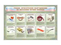 Стенды «Учебно-практическое оборудование по оказанию  первой помощи»