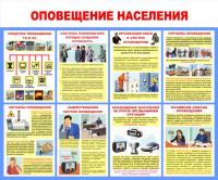 Стенд "Оповещение населения"