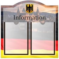 Стенд в кабинет немецкого языка