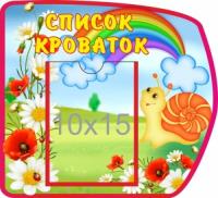 Список кроваток Улитка